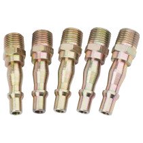 Draper 25832 A2593 PACKED 1/4" Male Thread PCL Coupling Screw Adaptor (Pack of 5)