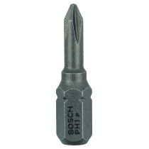 Bosch 2607001510 PH1 x 25mm Screwdriver Bit "Extra Hard" Pack of 25