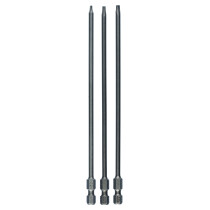 Bosch 2607001763 3 piece assorted screwdriver bit packs. T8 (152mm) x 1T10 (152mm) x 1T...