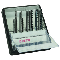 Bosch 2607010540 Robust Line 10 Piece Wood Jigsaw Blade Mixed Set