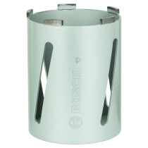 Bosch 2608587342 Diamond Dry Core Cutter G 1/2" 117mm, 150mm, 6 Segments, 7mm (1 Pack Of 1)