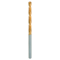 Bosch 2608596691 Metal Drill Bits HSS-TiN, DIN 338. 4.0 x 43 x 75mm