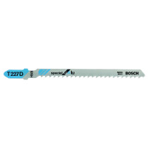 Bosch PRO 2608631030 (T227D) Jigsaw blades Pack of 5 special for aluminium T227D
