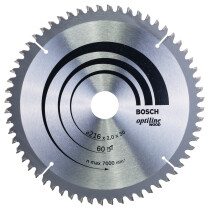 Bosch PRO 2608640433 216x30mm 60T Circular saw blade