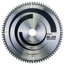 Bosch PRO 2608640450 Multimaterial for mitre saws and bench circular saws. 254×3.2/2.5×30mm