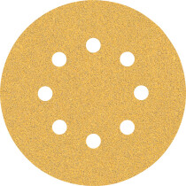 Bosch 2608900909 EXPERT C470 Sandpaper with 8 holes for Random Orbital Sanders 125 mm, G 60 50-pc