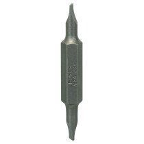 Bosch 2607001736 Double ended bits. LS 0.6x4.0-LS 0.6x4.0 (45 mm)