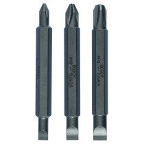 Bosch 2607001746 Mixed pack of 3 double ended bits. LS 0.6x4.5-Ph 1 (× 1)LS 0.8x5.5-Ph 2...