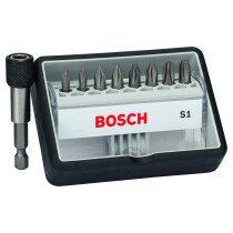 Bosch 2607002560 9 piece assorted screwdriver bit sets - Brute Tough. Quick Change Univer...