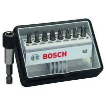 Bosch 2607002561 9 piece assorted screwdriver bit sets - Brute Tough. Quick Change Univer...