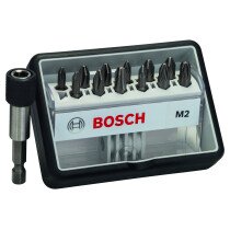 Bosch 2607002564 13 piece assorted screwdriver bit sets - Brute Tough. Quick Change Unive...