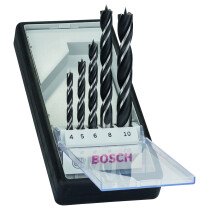 Bosch PRO 2607010527 5Pc Robust Line Brad Point Drill Bit Set