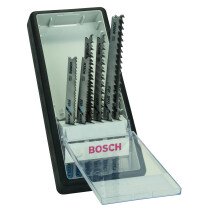 Bosch 2607010531 6pc Robust Line jigsaw Blade Set Progressor T-shank