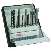 Bosch 2607010542 10-piece Robust Line jigsaw blade set Wood and Metal T-shank