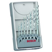 Bosch 2607017035 Impact Masonry Drill Bit Set 7 Piece 3 - 8 mm