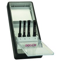 Bosch 2607019881 4-Piece Robust Line Diamond Wet Drill Bit Set 5; 6; 7; 8mm (1 Pack Of 4)