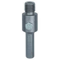 Bosch PRO 2608550078 Diamond core accessories. Hexagonal shank adapter for core cutters with ...