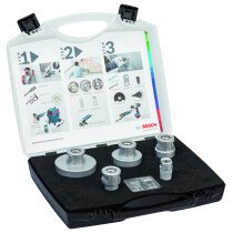 Bosch PRO 2608576669 5Pcs Diamond Dryspeed Set 68,0;51,0; 35,0;25,0;20,0 (1 Pack Of 1)