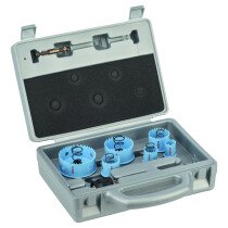 Bosch 2608580089 8 Piece Electricians Sheetmetal Holesaw Kit