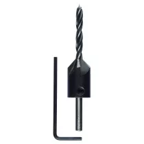 Bosch 2608596392 Wood drill bit with 90º countersink. Wood drill bit with countersink, 5mm