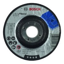 Bosch 2608600218 Metal grinding discs. 115x22.2x6mm (Packs of 10)
