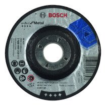 Bosch PRO 2608600218 Metal grinding discs. 115x22.2x6mm (Packs of 10)