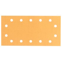 Bosch 2608605268 [CL] Red Wood Top (Velcro), 14 holes. 115x230 G120 Pack of 10