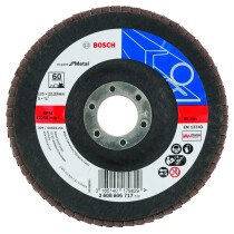 Bosch 2608606717 Flap Sanding discs for Angle Grinders . 125x22 G60