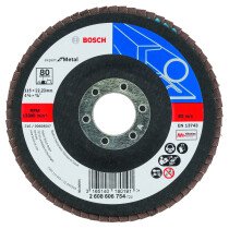 Bosch 2608606754 Flap Sanding discs for Angle Grinders . 115x22 G80