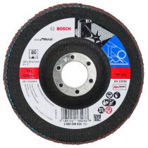 Bosch PRO 2608606924 Flap Sanding discs for Angle Grinders . 125x22 G80