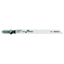 Bosch T101BR 2608630014 Pack of 5 Jigsaw Blades - Clean for Wood