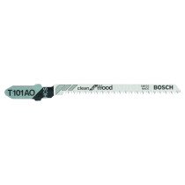 Bosch 2608630031 (T101AO) Jigsaw Blade Pack of 5 Clean for Wood T101AO