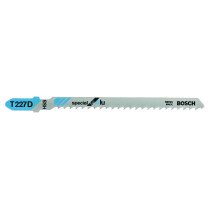 Bosch PRO 2608631030 (T227D) Jigsaw blades Pack of 5 special for aluminium T227D