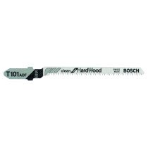 Bosch 2608634233 (T101AOF) Jigsaw Blade Pack of 5 Clean for Hardwood T101AOF
