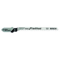 Bosch PRO 2608634233 (T101AOF) Jigsaw Blade Pack of 5 Clean for Hardwood T101AOF