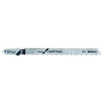 Bosch 2608634235 (T101BRF) Jigsaw Blade Pack of 5 Clean for Hardwood T101BRF