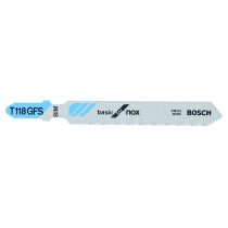 Bosch T118GFS Stainless Steel Jigsaw Blade (Pk 5)