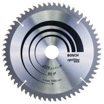 Bosch PRO 2608640433 216x30mm 60T Circular saw blade