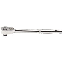 Draper 26566 H60MH 1/2" Sq. Dr. 60 Tooth Micro Head Reversible Ratchet