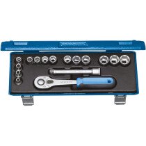 Gedore 2682885 Socket Set 3/8" Drive 16 Pieces 30 JMU-10
