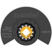 Metabo 626960000 85mm Bi Metal Segmented Saw Blade for Oscillating Multi Tools