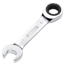 Draper 27890 8230MMS Hi Torq® Metric Stubby Ratchet Combination Spanner, 12mm