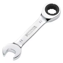 Draper 27866 8230MMS Hi Torq® Metric Stubby Ratchet Combination Spanner, 11mm