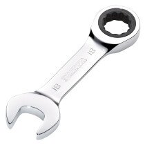 Draper 27915 8230MMS Hi Torq® Metric Stubby Ratchet Combination Spanner, 18mm