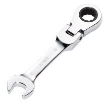 Draper 27964 8230FMMBS Hi Torq® Metric Stubby Flexible Head Ratchet Combination Spanner, 9mm