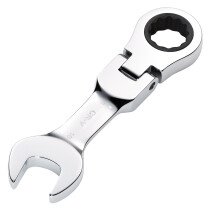 Draper 27974 8230FMMBS Hi Torq® Metric Stubby Flexible Head Ratchet Combination Spanner, 16mm