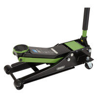 Draper 28485 TJ3000G Trolley Jack, 3 Tonne, Green