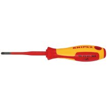 Knipex 98 25 01 SLS 98 25 01 Sls Vde Insulated Plus/Minus Pozidriv® Screwdriver, Pz/S1 X 80mm 28057