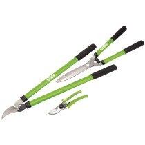 Draper 28210 GLSS/SET 3 Piece Lopper, Shears and Secateur Set