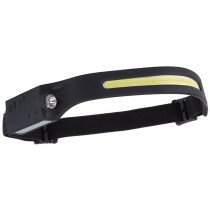 Draper 28236 Rechargeable 2-in-1 Head Torch with Wave Sensor, 3W, USB-C Cable Supplied